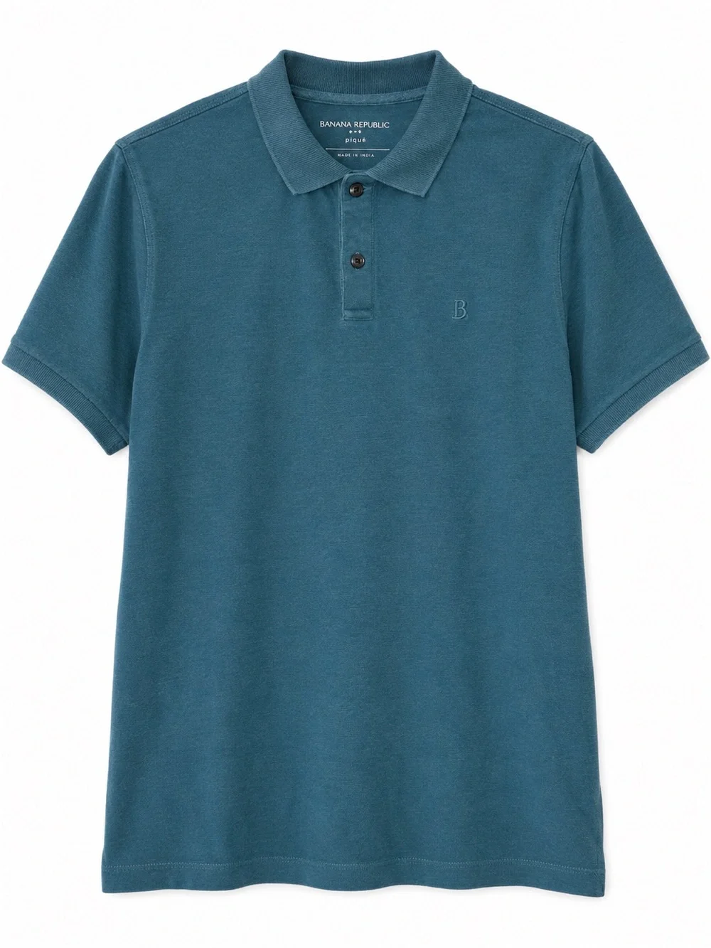 Banana RepublicTeal Piqué Polo Shirt | Men’s L